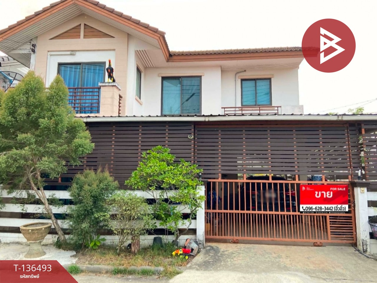 ขายด่วนบ้านแฝด 2 ชั้น หมู่บ้านสบาย ปภาวรินท์ (BaanSabai Prapawarin) สาย 5 นครปฐม 1