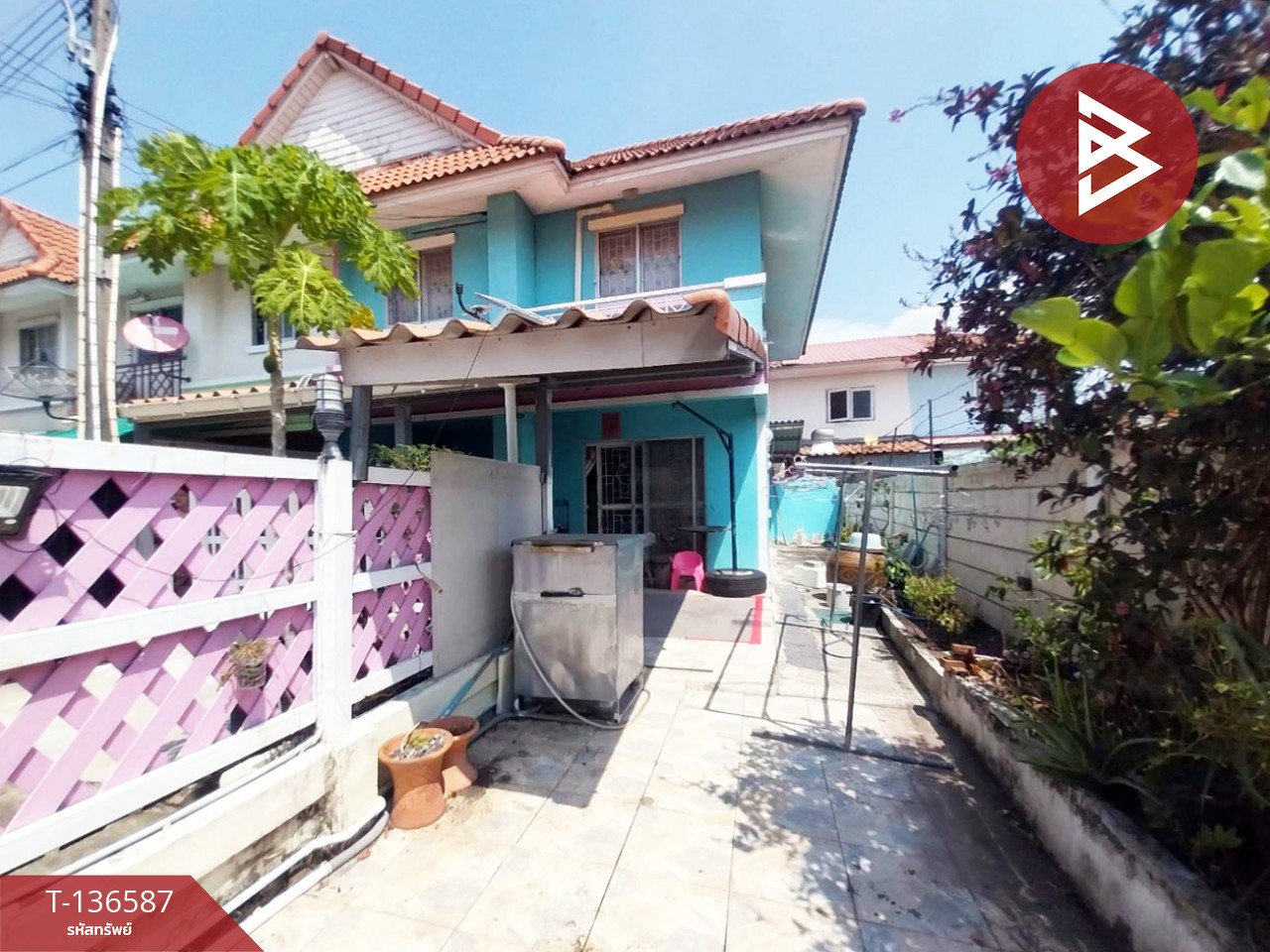 ขายทาวน์เฮ้าส์ หมู่บ้านพฤกษา 27/1 ลาดกระบัง-ฉะเชิงเทรา พร้อมเข้าอยู่ 3