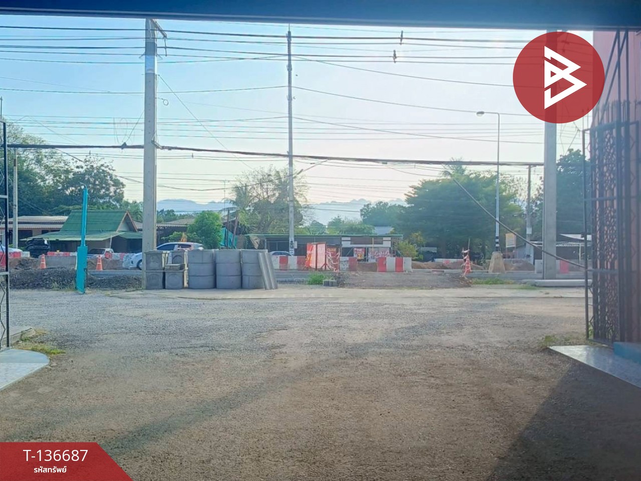 ขาย/เช่าโกดังพร้อมที่ดิน เนื้อที่ 7 ไร่ 1 งาน 81.7 ตารางวา ติดถนน กาญจนบุรี 9