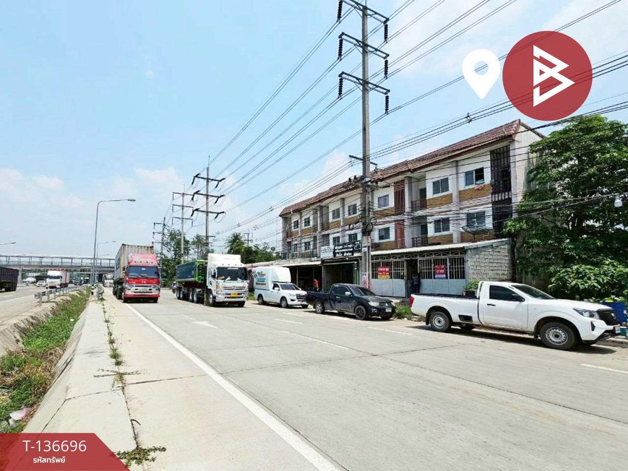 ขายอาคารพาณิชย์ 3 ชั้น สี่แยกหนองปรือ บ้านบึง ชลบุรี ทำเลค้าขาย 9