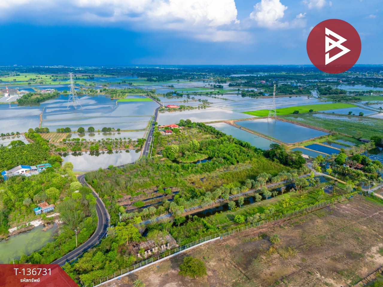 ขายที่ดินถมแล้ว เนื้อที่ 6 ไร่ 2 งาน 32 ตารางวา ดอนตูม นครปฐม 8