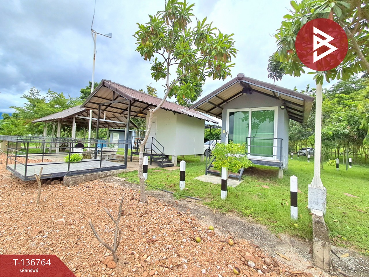 ขายบ้านเดี่ยวพร้อมที่ดิน เนื้อที่ 1 ไร่ ต.หนองรี อ.บ่อพลอย จ.กาญจนบุรี 1