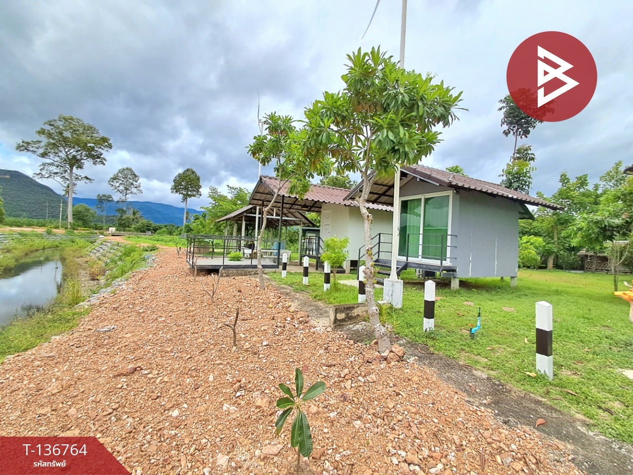 ขายบ้านเดี่ยวพร้อมที่ดิน เนื้อที่ 1 ไร่ ต.หนองรี อ.บ่อพลอย จ.กาญจนบุรี 9