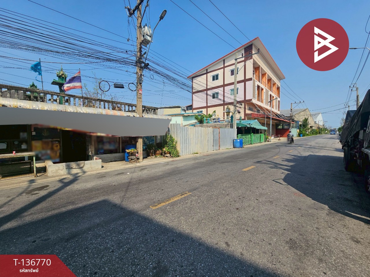 ขายที่ดินพร้อมสิ่งปลูกสร้าง เนื้อที่ 1 งาน 77 ตร.วา พระสมุทรเจดีย์ สมุทรปราการ 2