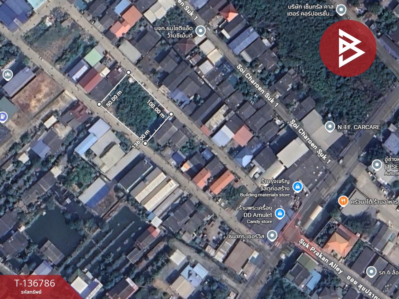 ขายที่ดินเเปล่า เนื้อที่ 213 ตารางวา พื้นที่สีม่วง พระสมุทรเจดีย์ สมุทรปราการ 9