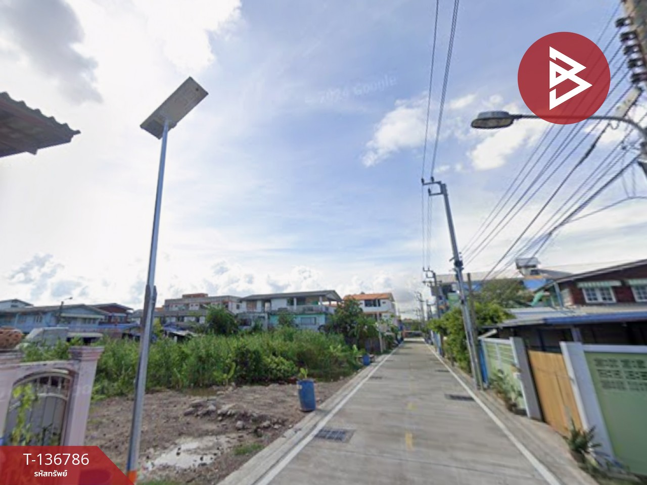 ขายที่ดินเเปล่า เนื้อที่ 213 ตารางวา พื้นที่สีม่วง พระสมุทรเจดีย์ สมุทรปราการ 6