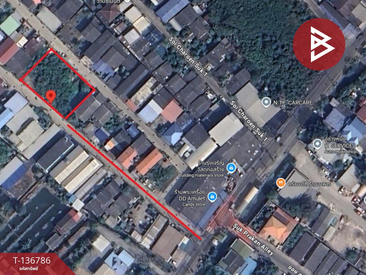 ขายที่ดินเเปล่า เนื้อที่ 213 ตารางวา พื้นที่สีม่วง พระสมุทรเจดีย์ สมุทรปราการ 10