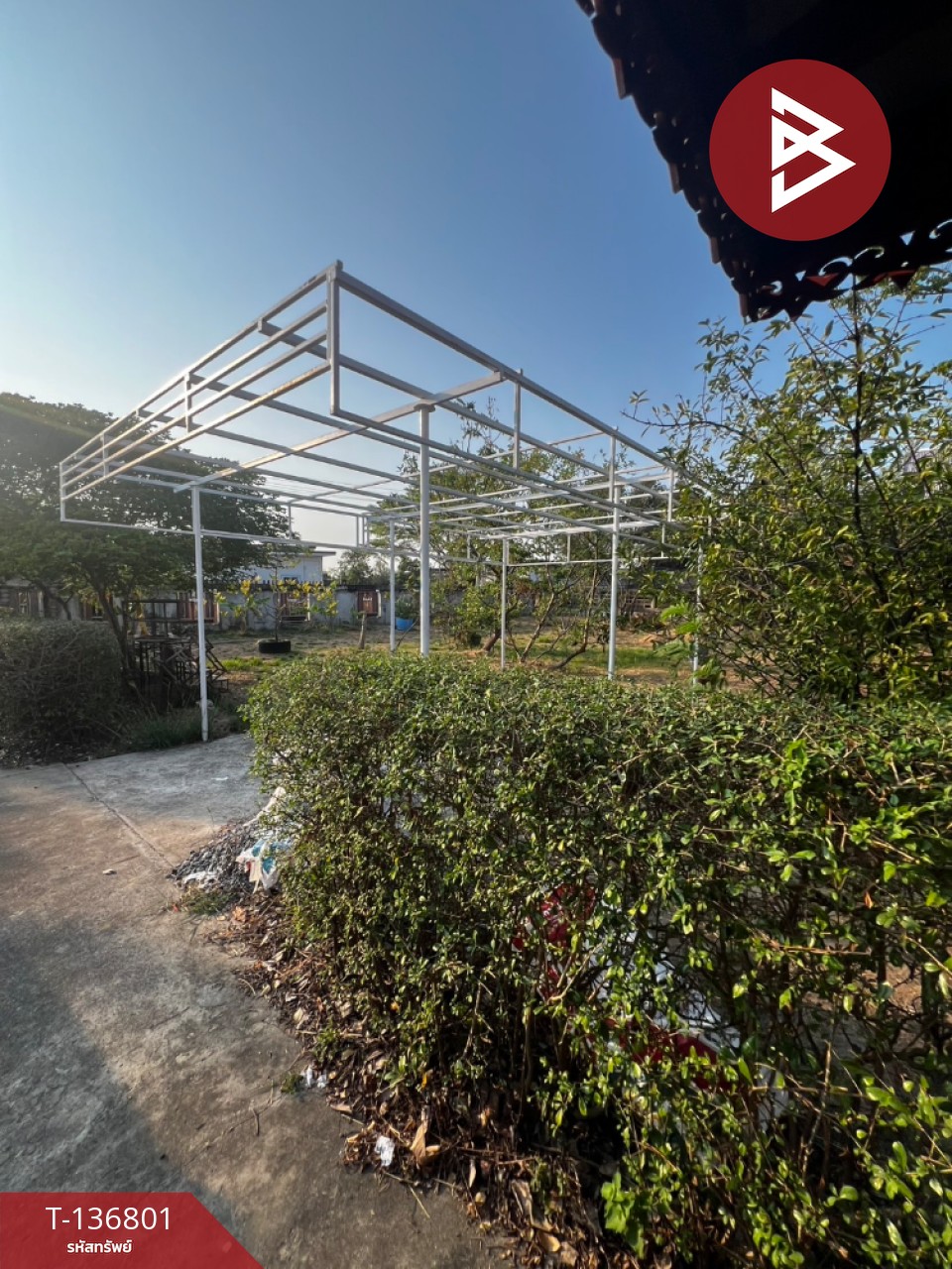 ขายบ้านเดี่ยวพร้อมที่ดิน เนื้อที่ 1 ไร่ 55 ตารางวา บางสมัคร บางปะกง ฉะเชิงเทรา 4