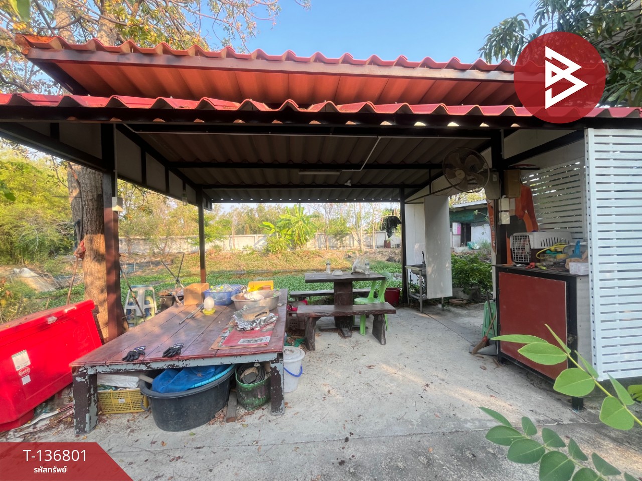 ขายบ้านเดี่ยวพร้อมที่ดิน เนื้อที่ 1 ไร่ 55 ตารางวา บางสมัคร บางปะกง ฉะเชิงเทรา 12