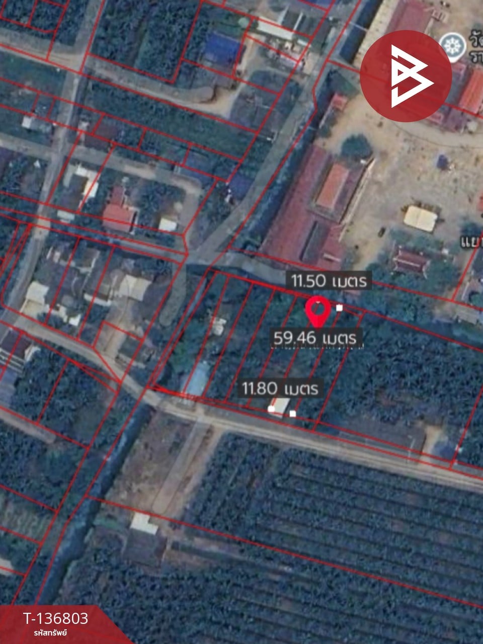 ขายที่ดินเปล่า เนื้อที่ 1 งาน 96.9 ตารางวา อัมพวา สมุทรสงคราม 15