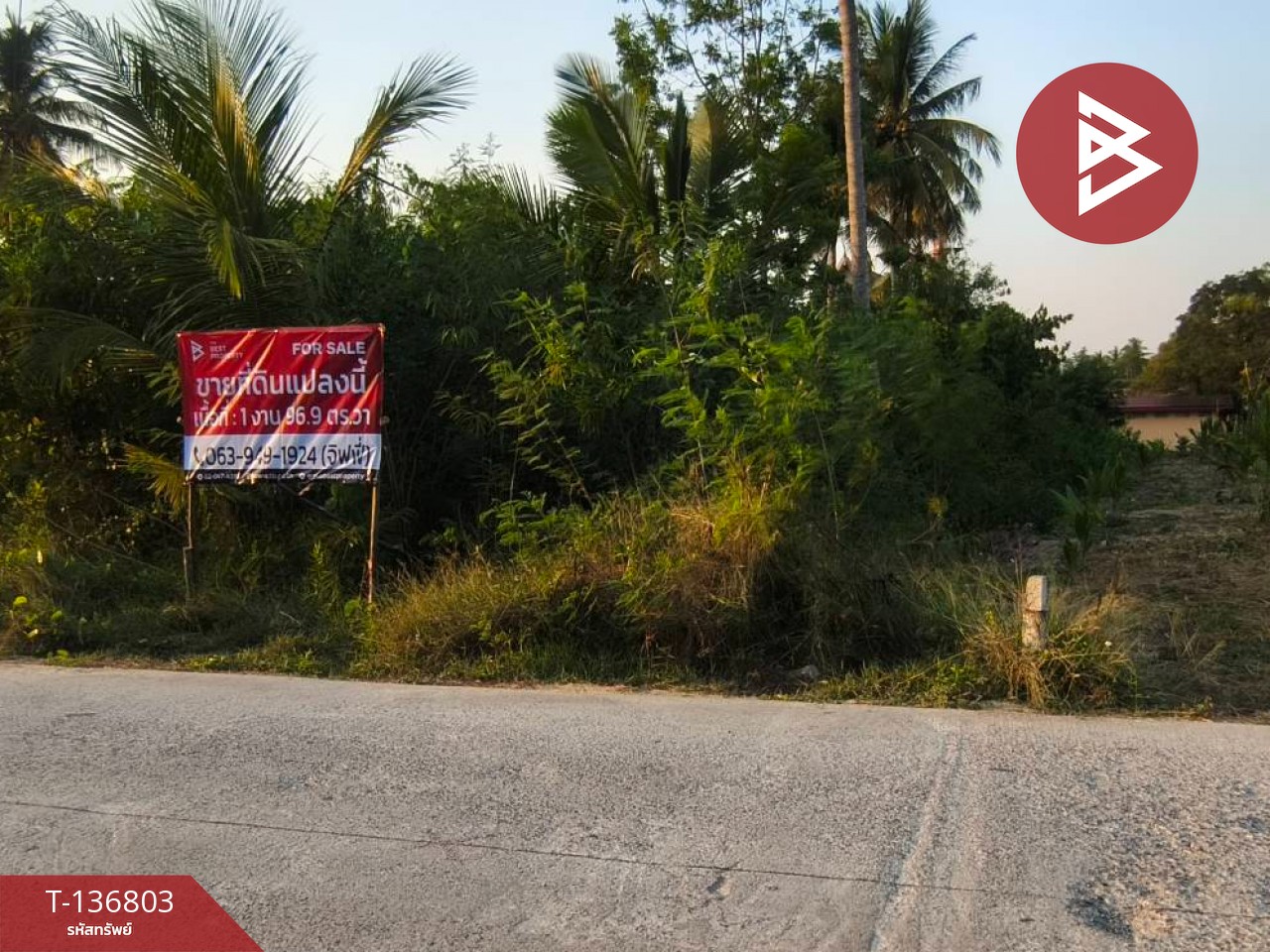 ขายที่ดินเปล่า เนื้อที่ 1 งาน 96.9 ตารางวา อัมพวา สมุทรสงคราม 4