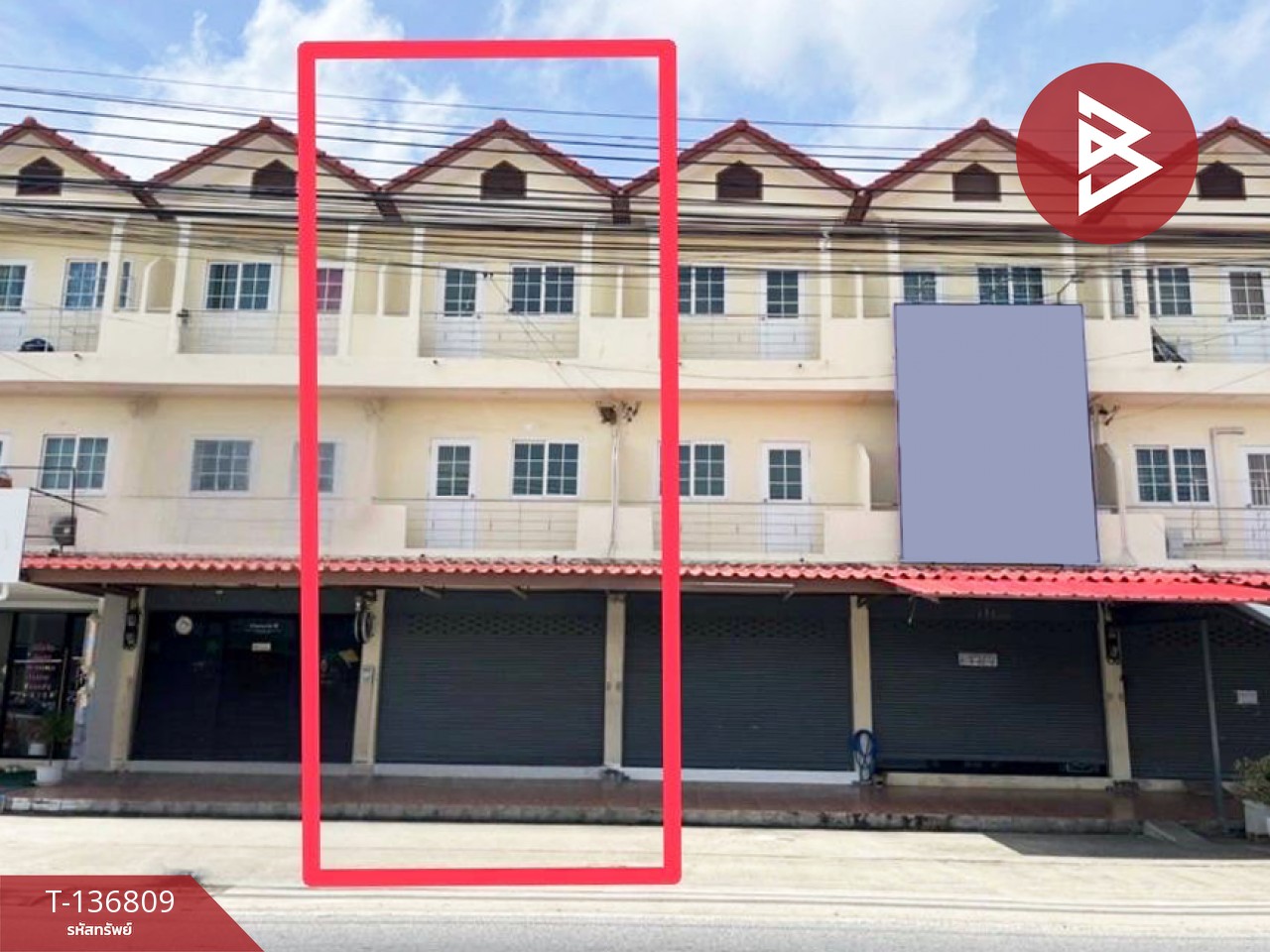 ขายอาคารพาณิชย์ เนื้อที่ 21 ตร.วา บางเมือง สมุทรปราการ 1