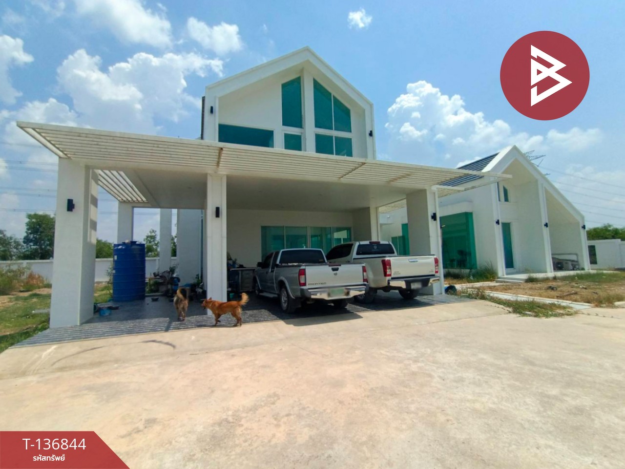 ขายด่วนบ้านเดี่ยว 2 หลังพร้อมที่ดิน เนื้อที่ 2 ไร่ หนองเสือ ปทุมธานี 3