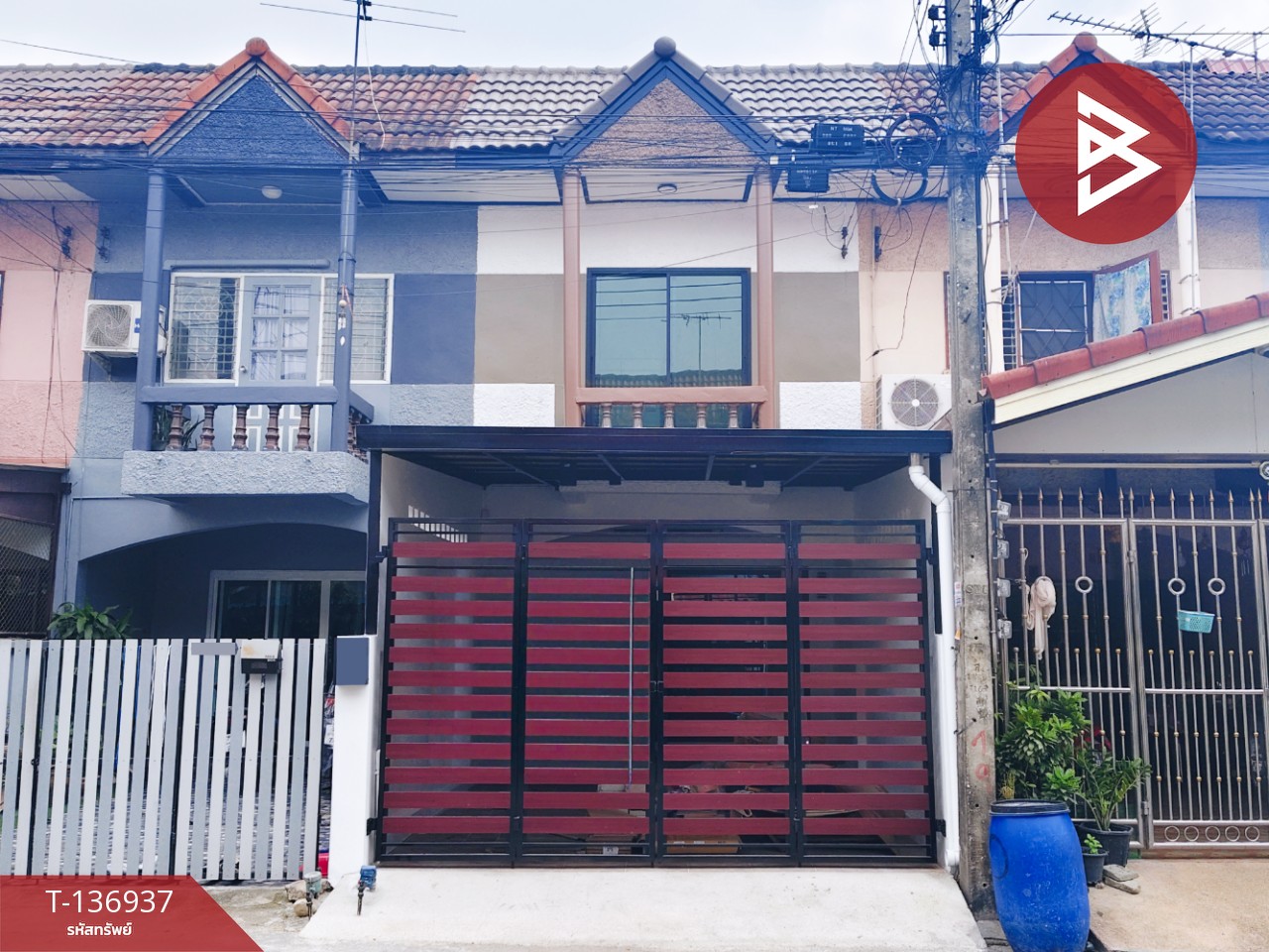 ขายทาวน์เฮ้าส์ หมู่บ้านสิวารัตน์ 3 พุทธมณฑลสาย 5 กระทุ่มแบน สมุทรสาคร 1