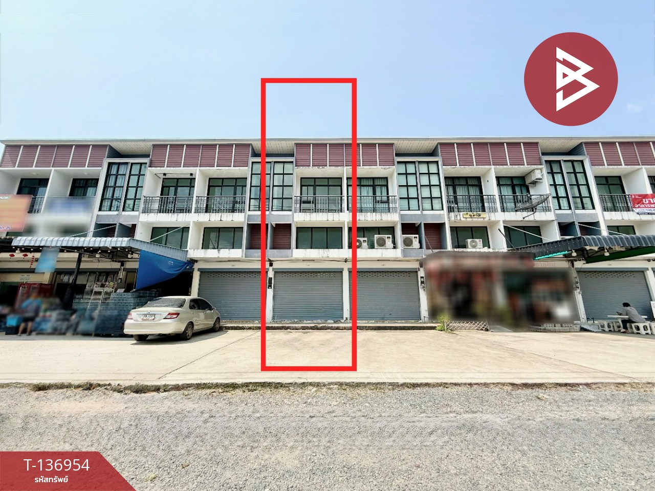 ขายอาคารพาณิชย์ 2 ชั้นครึ่ง เนื้อที่ 26.3 ตร.วา เกาะขวาง จันทบุรี 1