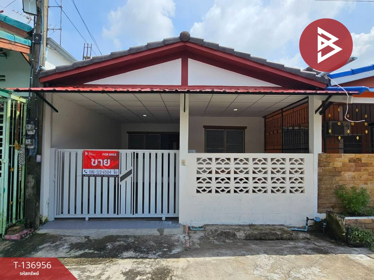 ขายทาวน์เฮ้าส์ หมู่บ้านกรีนการ์เด้นโฮม คลอง11 ธัญบุรี ปทุมธานี 1