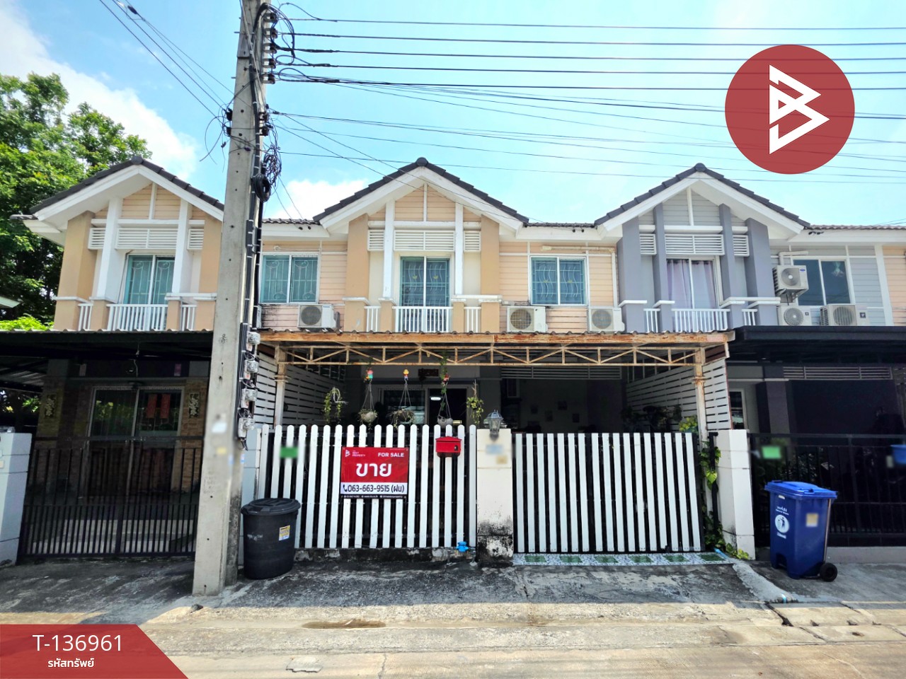 ขายทาวน์เฮ้าส์ หมู่บ้านพฤกษาวิลล์38 กิ่งแก้ว-หนามแดง บางพลี สมุทรปราการ พร้อมอยู่ 1