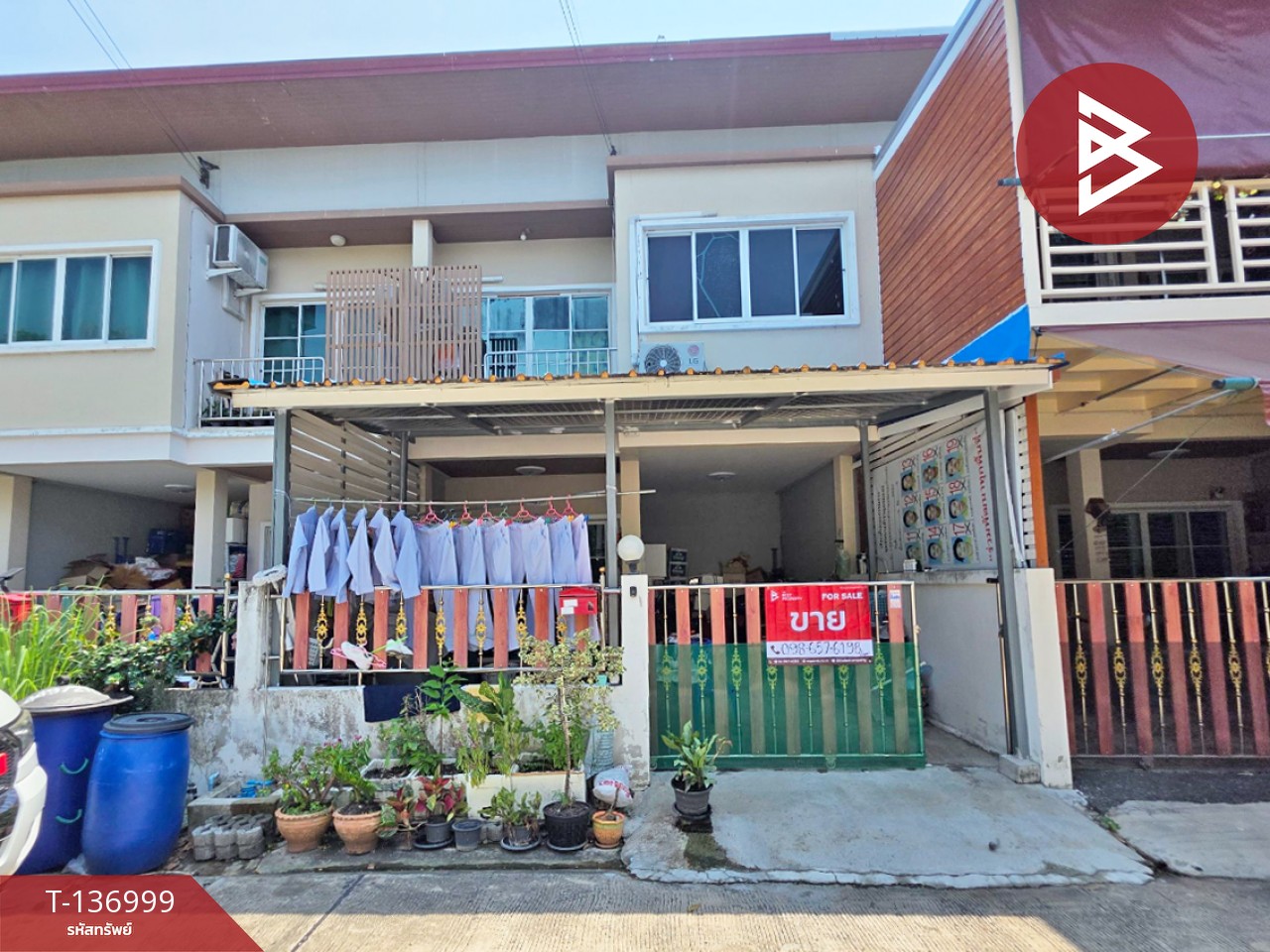 ขายด่วนทาวน์เฮ้าส์ หมู่บ้านทรัพย์ยั่งยืน ตำหรุ-บางปู สมุทรปราการ 1