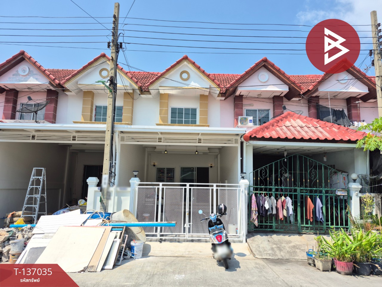 ขายทาวน์เฮ้าส์ หมู่บ้านรุ่งทวี นิคมบางปู-แพรกษา สมุทรปราการ 1