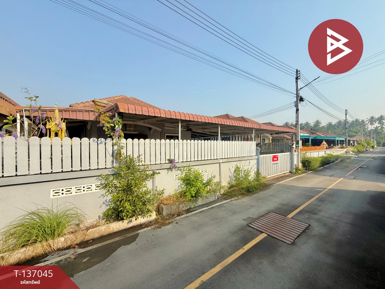 ขายบ้านเดี่ยว เนื้อที่ 75.4 ตร.วา ท้ายหาด สมุทรสงคราม 1