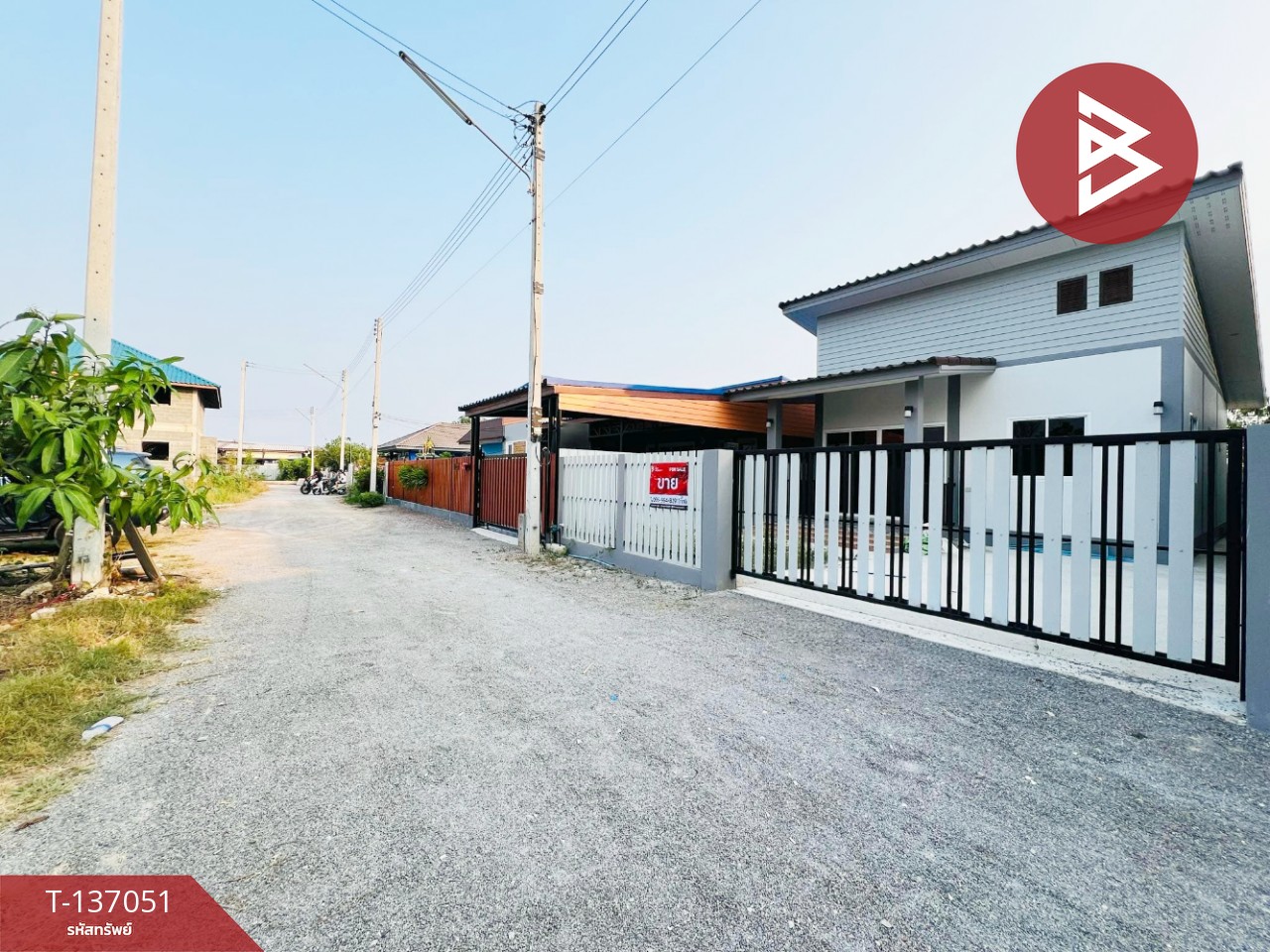 ขายบ้านเดี่ยว เนื้อที่ 36.9 ตารางวา ลาดใหญ่ สมุทรสงคราม 2