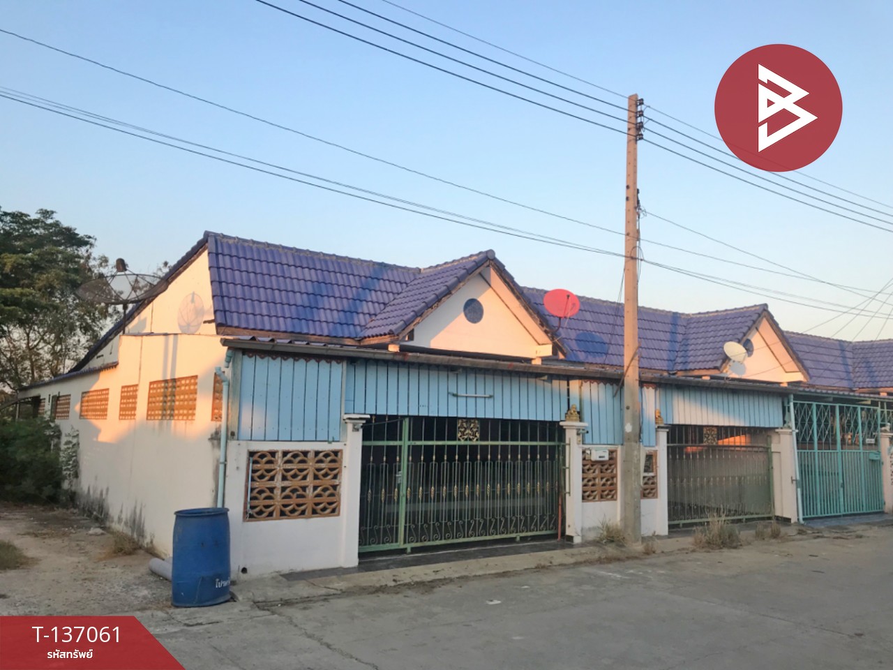 ขายทาวน์เฮ้าส์ชั้นเดียว เนื้อที่ 60.4 ตารางวา หมู่บ้านไพพันธ์ บางปะหัน-นครหลวง พระนครศรีอยุธยา 2