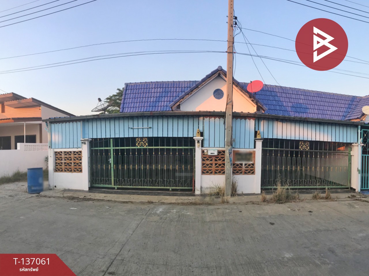 ขายทาวน์เฮ้าส์ชั้นเดียว เนื้อที่ 60.4 ตารางวา หมู่บ้านไพพันธ์ บางปะหัน-นครหลวง พระนครศรีอยุธยา 1