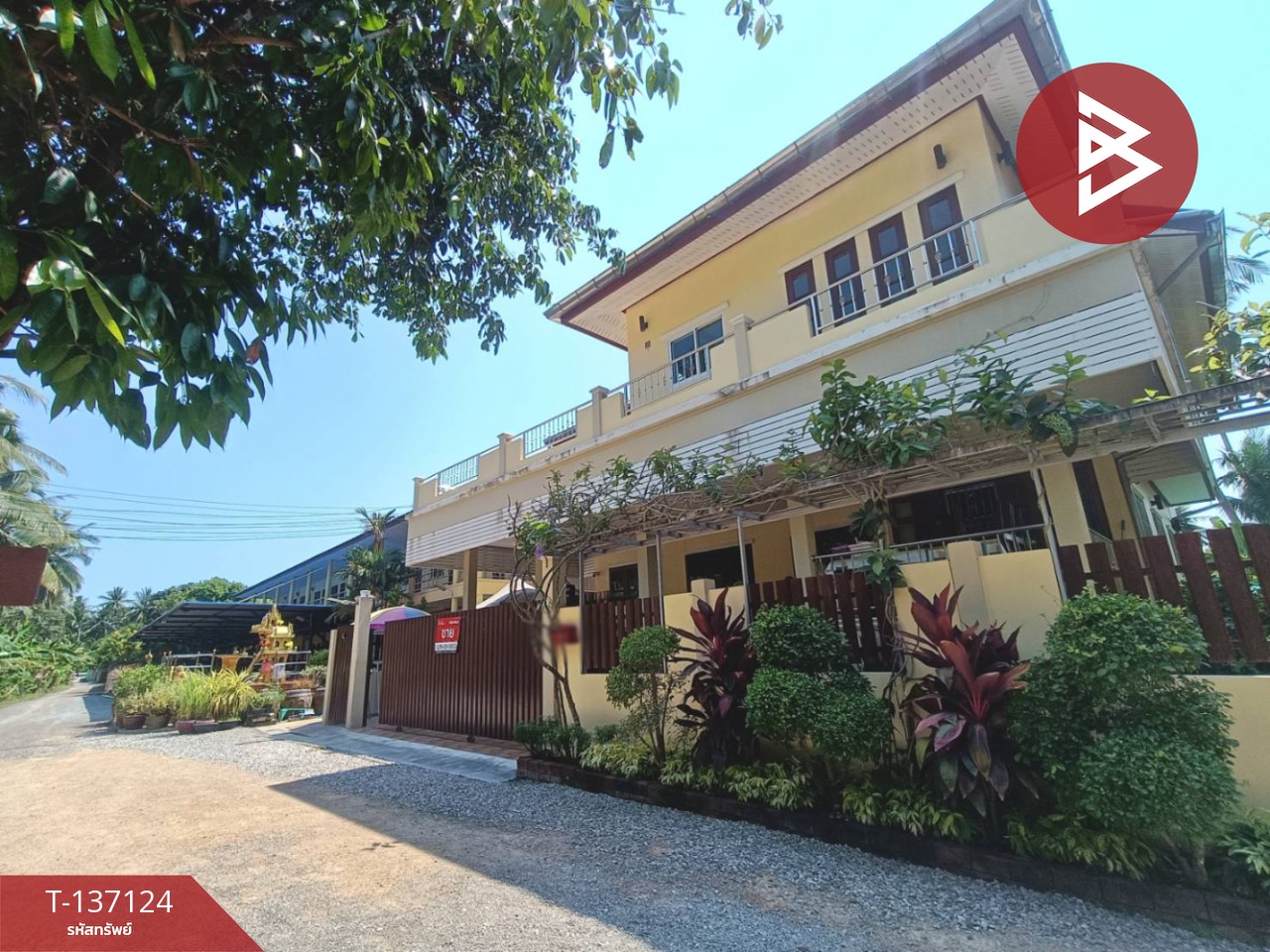 ขายบ้านเดี่ยวพร้อมที่ดิน เนื้อที่ 2 งาน 67 ตร.วา บางคนที สมุทรสงคราม 1