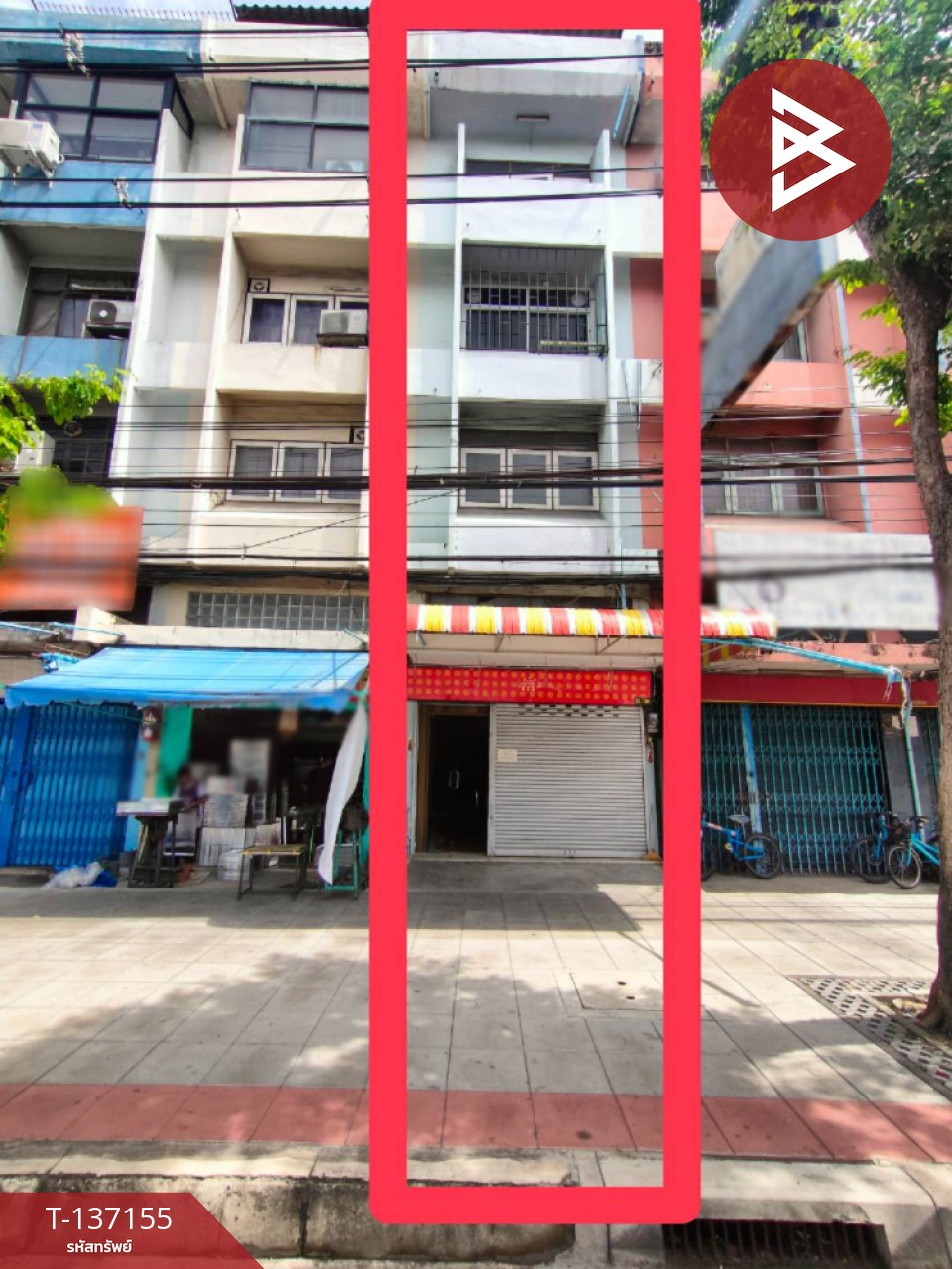ขายอาคารพาณิชย์ 4 ชั้นครึ่ง เนื้อที่ 14 ตร.วา บางกอกใหญ่ กรุงเทพมหานคร 1