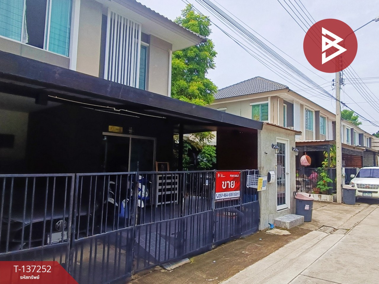 ขายทาวน์เฮ้าส์ หมู่บ้านพฤกษาวิลล์66/2 บางนา-หนามแดง บางพลี สมุทรปราการ 2