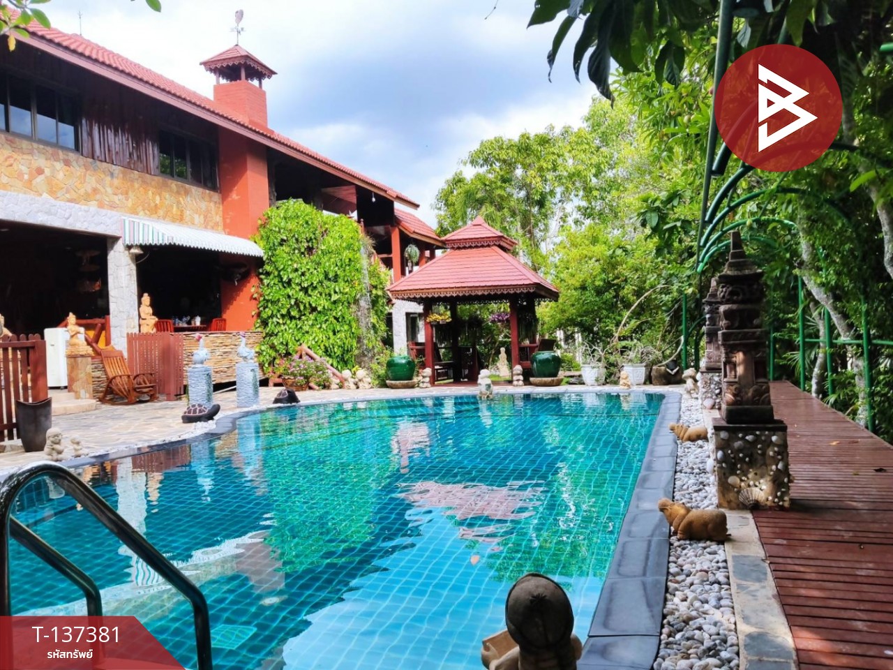 ขายบ้านเดี่ยวหรู เนื้อที่ 3 งาน 36 ตร.วา สามพราน นครปฐม 3