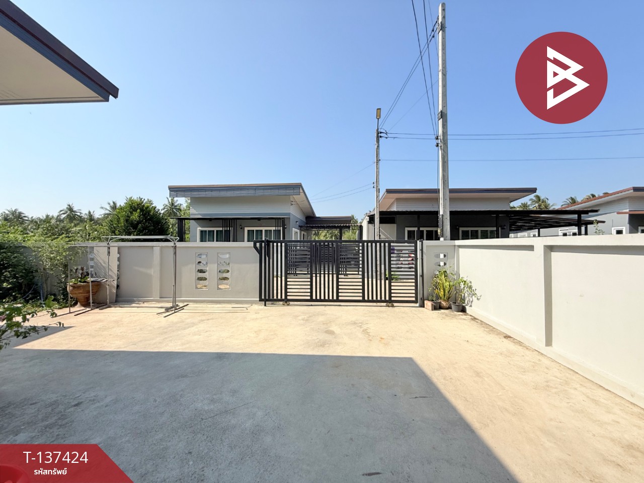 ขายบ้านเดี่ยวชั้นเดียว เนื้อที่ 86.2 ตร.วา บ้านปรก สมุทรสงคราม 6