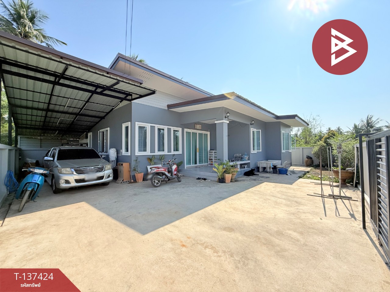 ขายบ้านเดี่ยวชั้นเดียว เนื้อที่ 86.2 ตร.วา บ้านปรก สมุทรสงคราม 4