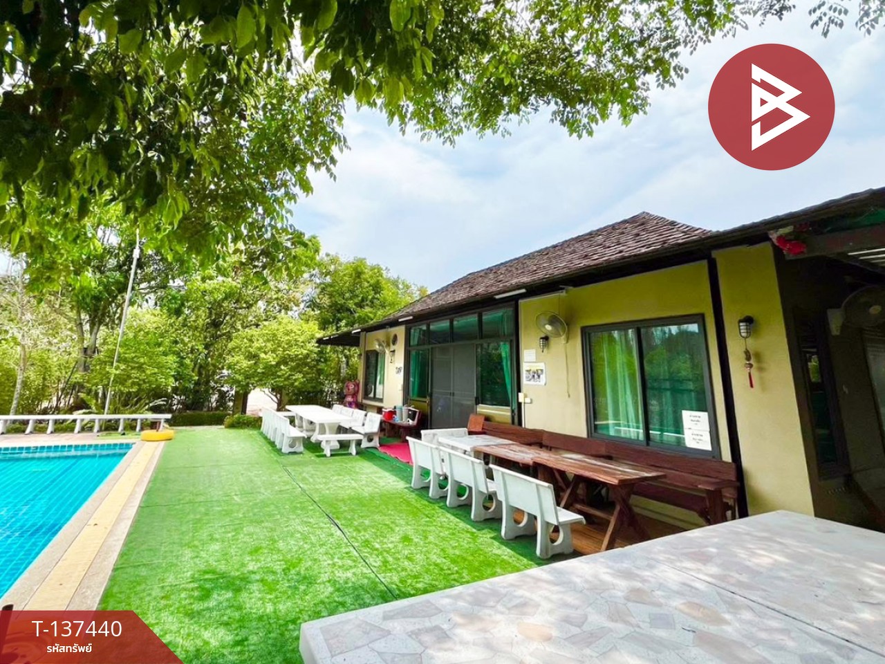 ขายบ้านเดี่ยวสไตล์พูลวิลล่า เนื้อที่ 1 ไร่ สวนผึ้ง ราชบุรี 2