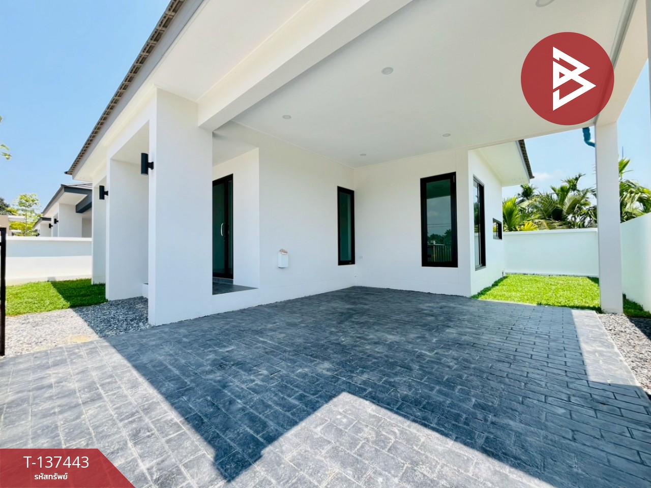 ขายบ้านเดี่ยวสไตล์โมเดิร์น เนื้อที่ 51.3 ตารางวา บ้านค่าย ระยอง ทำเลดี 3