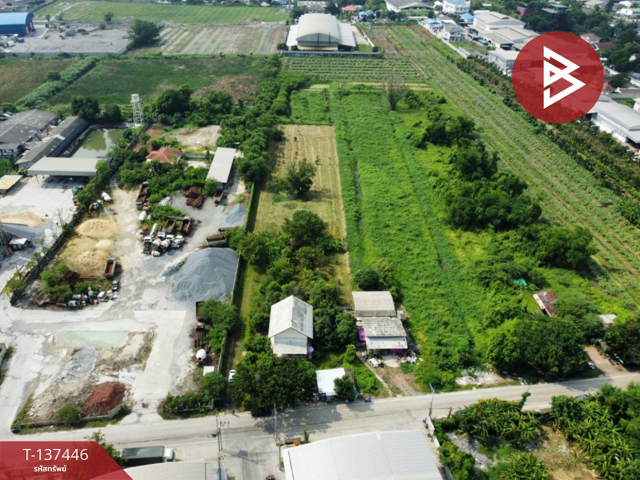 ขายที่ดิน เนื้อที่ 6 ไร่ 65.4 ตร.วา กระทุ่มแบน สมุทรสาคร 2