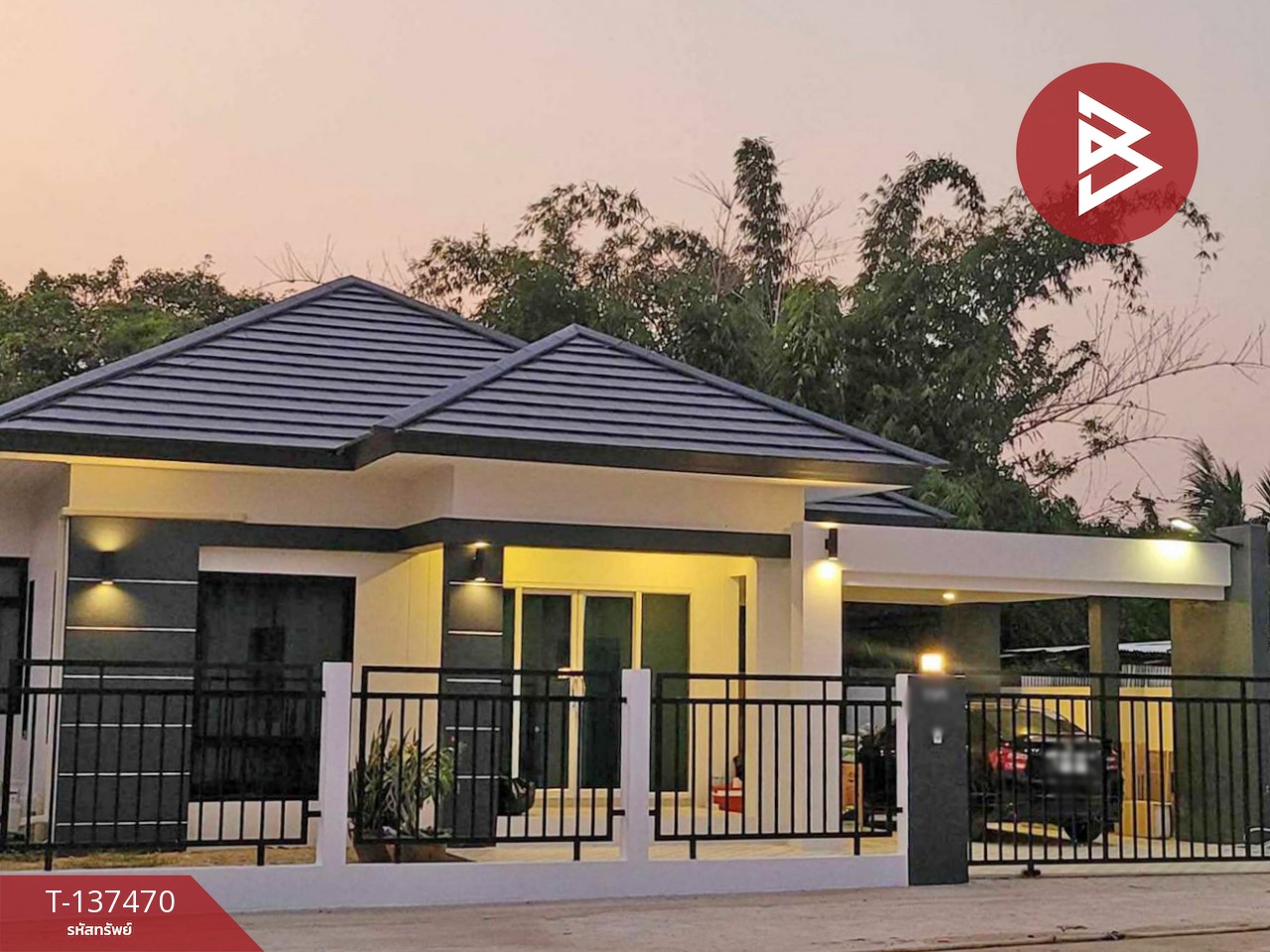 ขายบ้านเดี่ยวชั้นเดียว เนื้อที่ 54.2 ตร.วา ท่ามะกา กาญจนบุรี 2