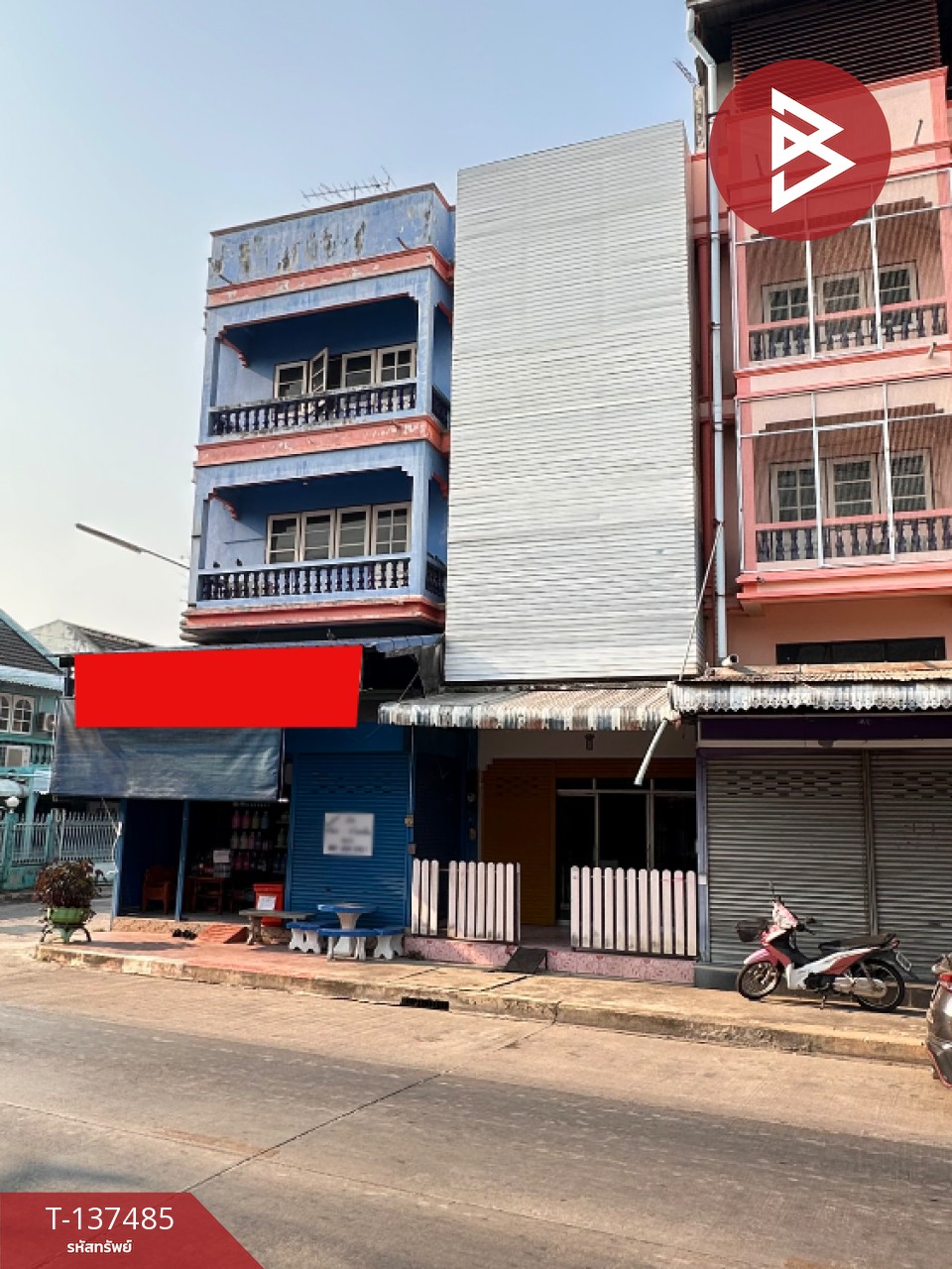 ขายอาคารพาณิชย์ 3 ชั้นครึ่ง ถ.ชาญเวชกิจ แยกก๊กหลี พิษณุโลก ใกล้สนามบิน 1