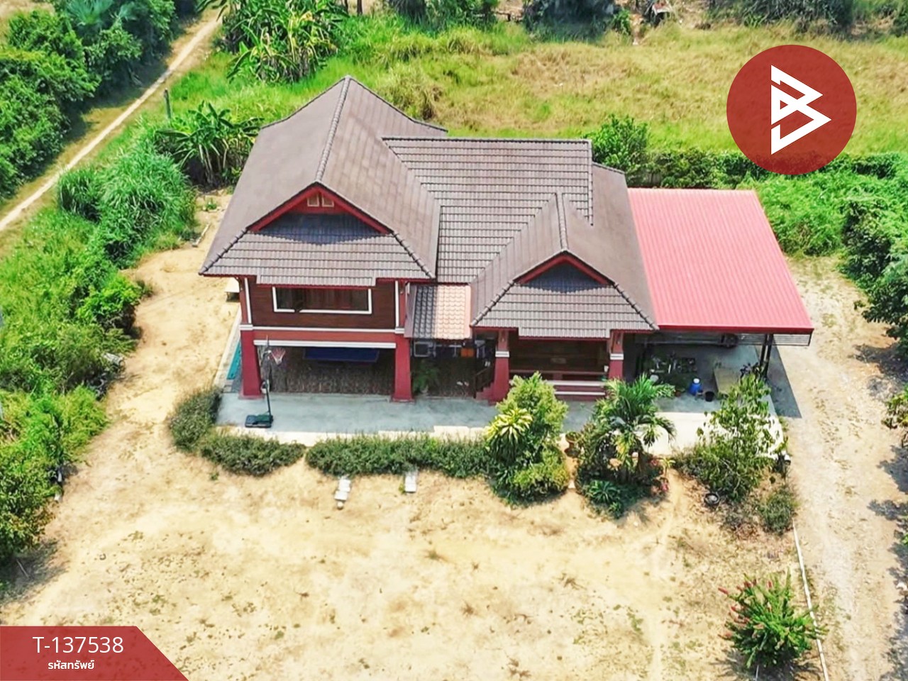 ขายบ้านเดี่ยวพร้อมที่ดิน เนื้อที่ 1 ไร่ ต.ท่าชัย จ.ชัยนาท ติดแม่น้ำเจ้าพระยา ทำเลดี 2