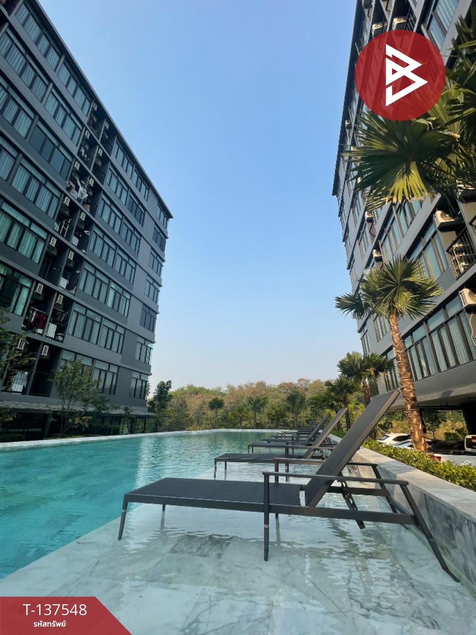 ขายคอนโด ดิอินดี๊ด แกรนด์ คาแนล พานทอง ชลบุรี (The Indeed Condo Grand Canal) พร้อมเข้าอยู่ 1