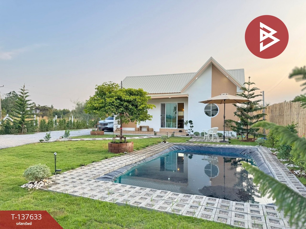 ขายบ้านเดี่ยว เนื้อที่ 1 งาน 15 ตร.วา จอมบึง ราชบุรี 1