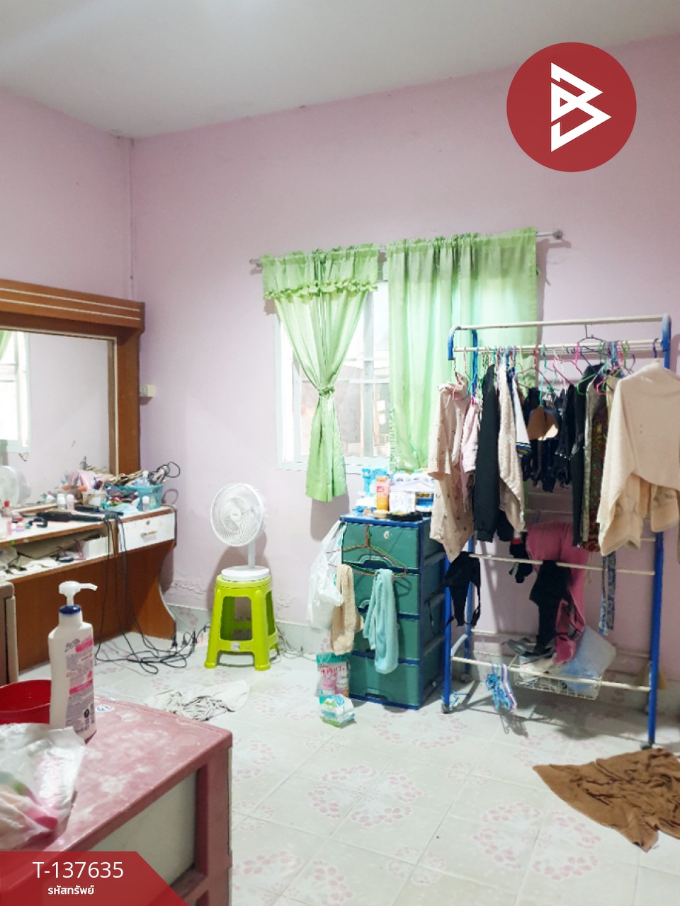 ขายบ้านเดี่ยวพร้อมที่ดิน เนื้อที่ 1 ไร่ 3 งาน บ้านโป่ง ราชบุรี ทำเลดีติดถนน 7