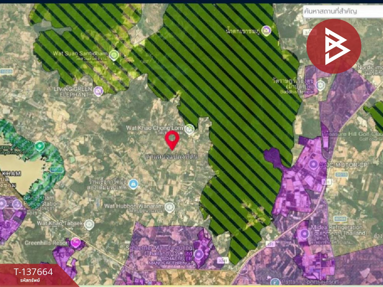 ขายที่ดิน เนื้อที่ 8 ไร่ 1 งาน 61 ตารางวา หุบบอน-เขาคันทรง ศรีราชา ชลบุรี  ใกล้วัดเขาช่องลม 11
