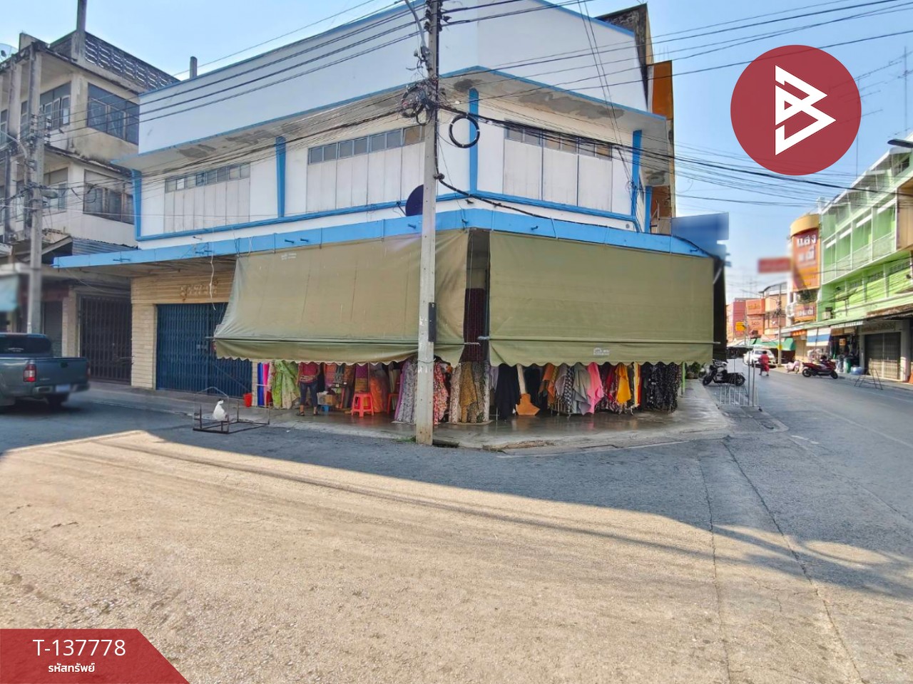 ขายอาคารพาณิชย์ติดถนน เนื้อที่ 24.6 ตร.วา บ้านโป่ง ราชบุรี 2