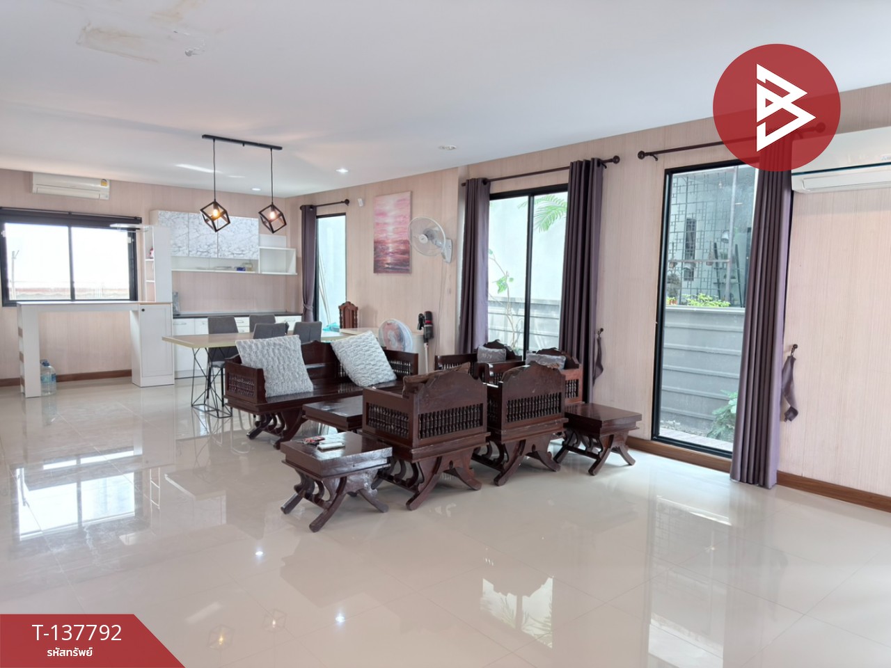 ขายด่วนบ้านเดี่ยว หมู่บ้านเติมทรัพย์ ระยอง พร้อมเฟอร์นิเจอร์ 3