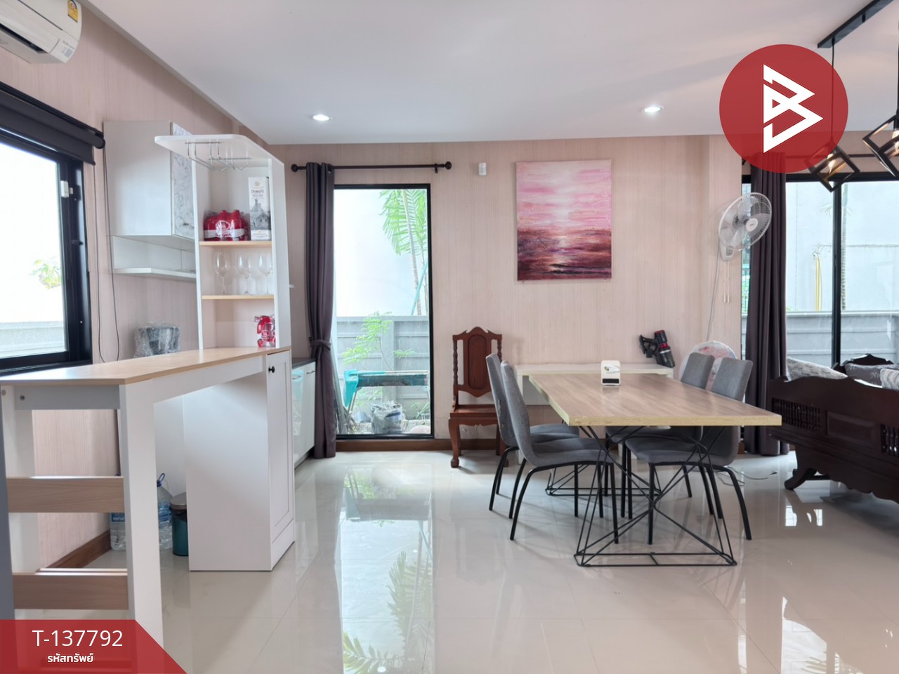 ขายด่วนบ้านเดี่ยว หมู่บ้านเติมทรัพย์ ระยอง พร้อมเฟอร์นิเจอร์ 4