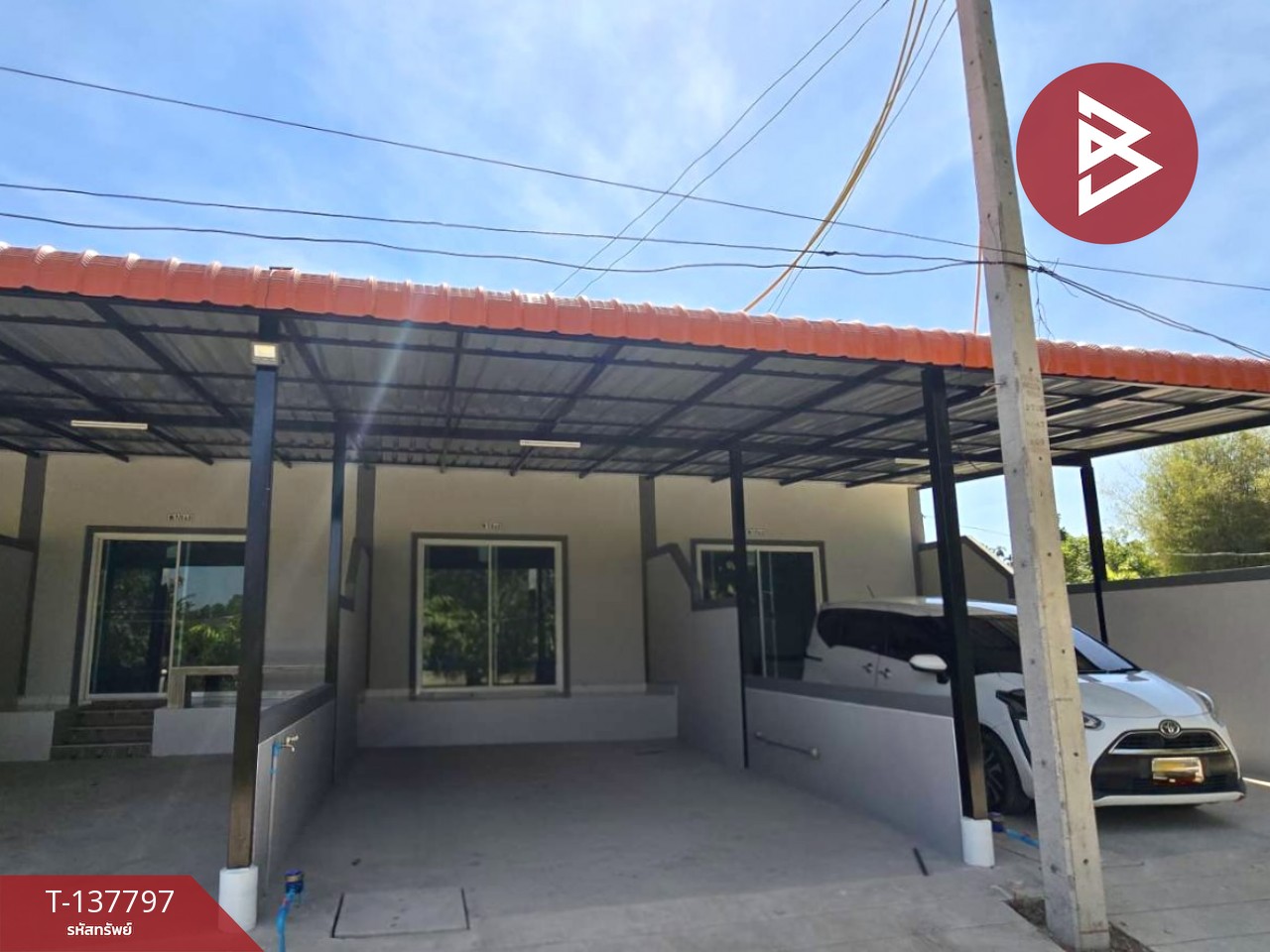 ขายทาวน์เฮ้าส์ชั้นเดียว เนื้อที่ 17.9 ตร.วา นายายอาม จันทบุรี 1