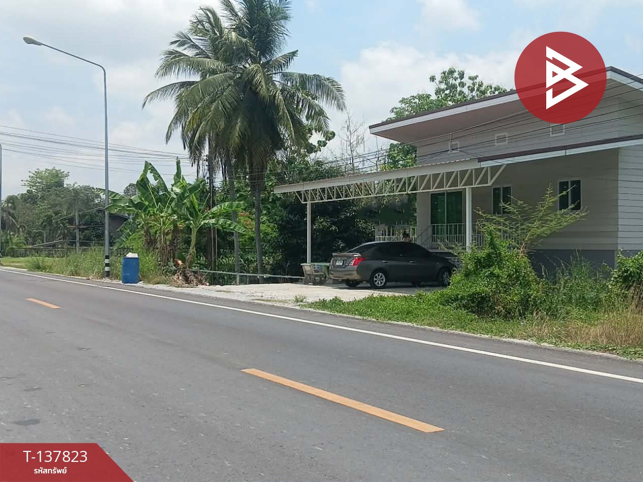 ขายบ้านเดี่ยวชั้นเดียว เนื้อที่ 36.5 ตารางวา บ้านค่าย ระยอง ทำเลค้าขาย 13