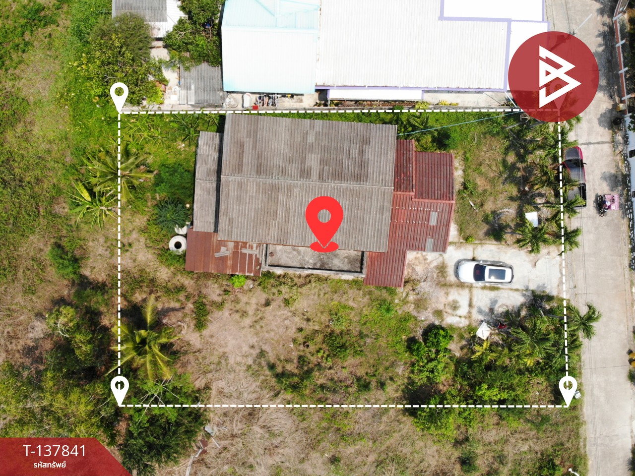 ขายบ้านเดี่ยวพร้อมที่ดิน เนื้อที่ 1 งาน 79.1 ตารางวา หนองเรือ ขอนแก่น ทำเลดีติดถนน 12