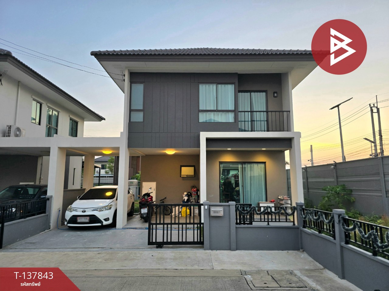 ขายบ้านแฝด หมู่บ้านพลีโน่ สุขสวัสดิ์-ประชาอุทิศ (Pleno Suksawat-Prachauthit) พระสมุทรเจดีย์ สมุทรปราการ 1